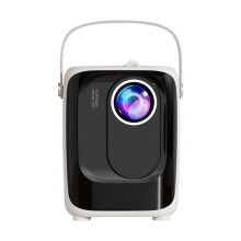 S10 1080P  Projector -Compatible Android Portable Projector 5G Wifi Home Theater White EU PLUG