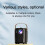S10 1080P  Projector -Compatible Android Portable Projector 5G Wifi Home Theater White EU PLUG 6