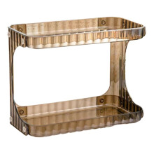 Bathroom Storage Rack Double-Layer Cosmetic Storage Box Hand Washing Stand Desktop Skin Care Products Display Stand B
