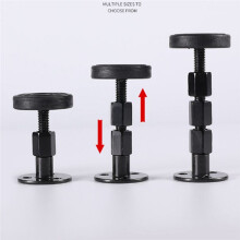 4 Tapones para Cabecero de Cama, Herramienta AntivibracióN de Marco de Cama Roscado Ajustable, Estabilizador de Soporte de VibracióN de Cama