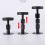 4PCS Headboard Stoppers, Adjustable Threaded Bed Frame Anti-Shake Tool, Bed Shake Support Stabilizer 4