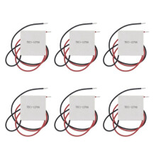 6 Stück TEC1-12706 K10 Thermoelektrischer Kühler Peltier-Elemente Modul Halbleiterkühlung für Autokühlschrank