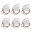 6PCS TEC1-12706 K10 Thermoelectric Cooler Peltier Elemente Module Semiconductor Refrigeration for Car Refrigerator 1