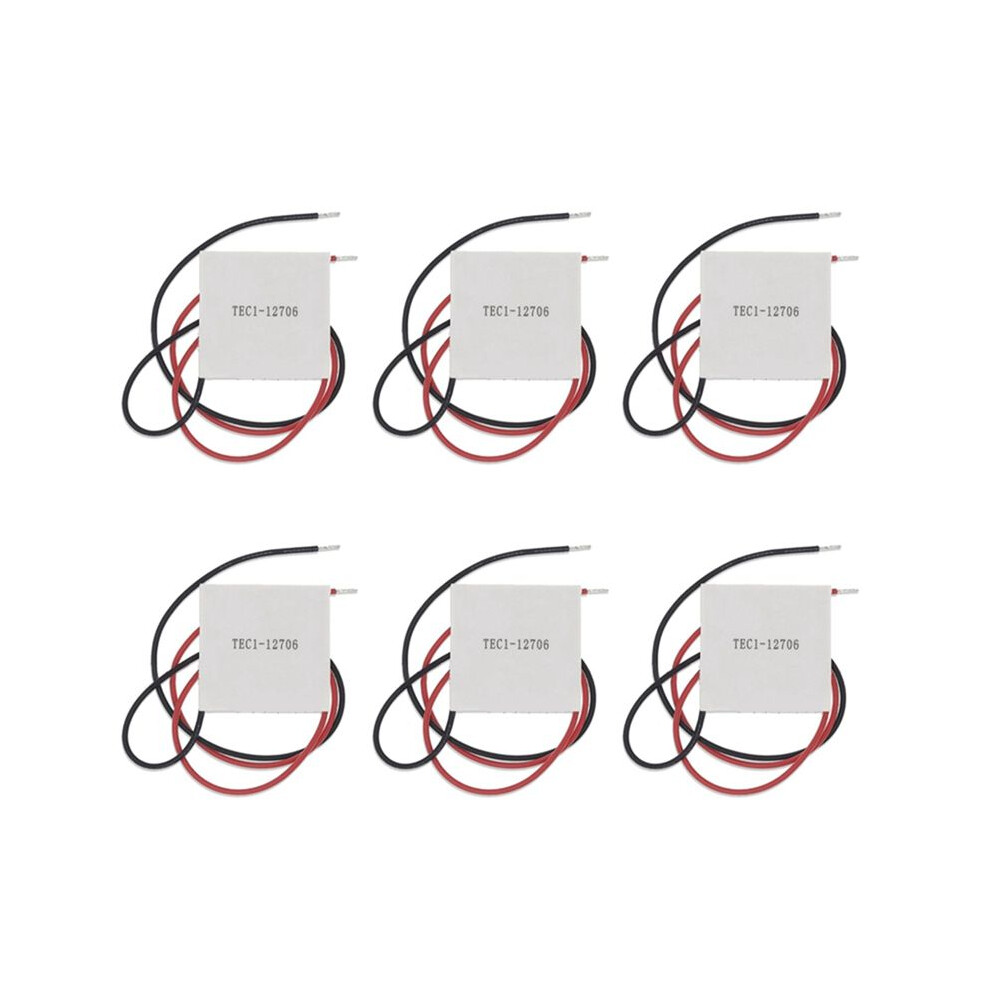 6Pcs Tec1-12706 K10 Thermoelectric Cooler Peltier Elemente Module Semiconductor Refrigeration For Car Refrigerator 6031146873122