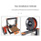 Toaiot Tabletop Filament Holder for Universal Adjustable Filament Mount Rack Bracket for PLA/ABS/Nylon/TPU 3D Printer 2