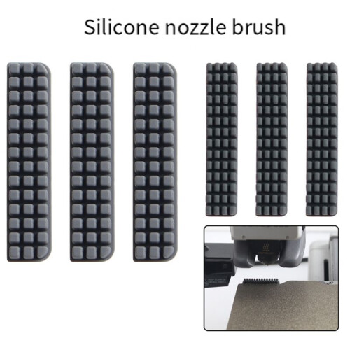 For Bambu A1  Nozzle Silicone Brush 3D Printer Nozzle Cleaner Tool for  3d Printers 2