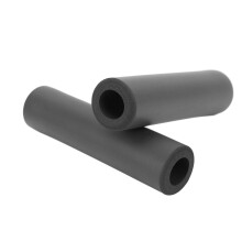 2Pcs Mountain Bike Silicone Grips Non-slip Shock Absorbing Black 17mm