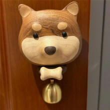 Tecknad Dörrklocka Ornament Dörrklocka Hund Vindklocka Träklocka Trä Dörrklocka Dörrklocka Dörröppning Butiksklocka
