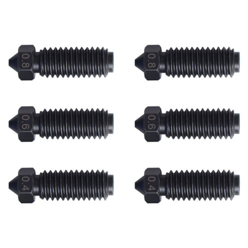 For  Kobra 3 Hardened Steel Nozzle Printer High Flow Nozzles for 3D Printer