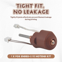 For -3 V3 Hotend Kit,Ceramic Heating Block Kit Fast Heating Thermal Conductivity Ceramics with Integrated Nozzle