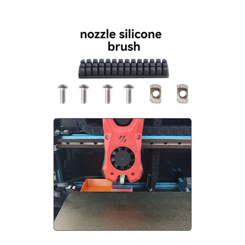 For VORON 2.4 Nozzle Silicone Brush 3D Printer Nozzle Cleaner Tool for 3d Printers 1