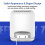 Support Mural pour Routeur EERO Max 7 en Alliage D'Aluminium, Support Mural Robuste et Durable, Peu Encombrant 6