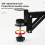 Foldable Desktop Bracket 2Pcs Adjustable Desk  Rack Punch-Free Metal Home Office Organizer Computer Desk Extension 3