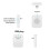 Sonnette Extérieure Sans Fil avec Interface USB, Télécommande pour la Maison, Kit de Sonnette de Porte, Carillon de Maison 4