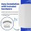 Support Mural pour Routeur EERO Max 7 en Alliage D'Aluminium, Support Mural Robuste et Durable, Peu Encombrant 4