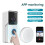 Tuya HD Câmera de Vídeo Campainha Sem Fio com Campainha Interna 90 Graus  Angular Visual WIFI 3