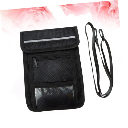 Waterproof Travel Passport Holder RFID Blocking Neck Pouch with Hidden AntiTheft Design 1
