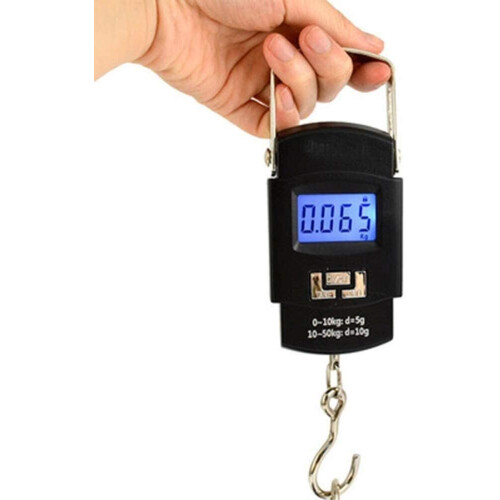 Digital Luggage Scale 50Kg  Capacity with TShaped Handle and Tare Function for Travel 1
