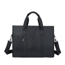 Large Capacity Business Briefcase with MultiCompartments and Secure Lock, 40x29cm Office Tote Bag