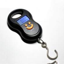 Digital Luggage Scale 50Kg with Blue Backlit Display and THandle Grip for Travel Suitcases