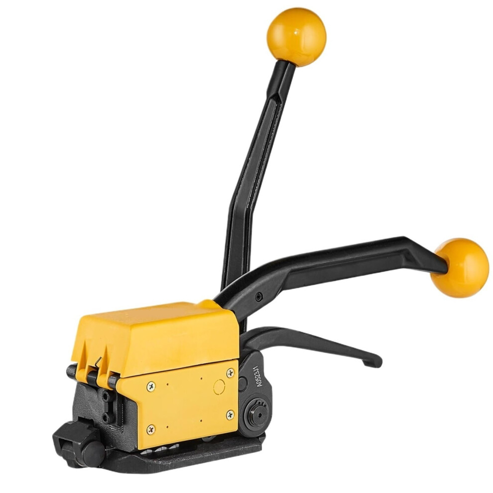 Steel Strapping Tool 3 In 1 Tensioner Cutter Crimper Sealless Banding 1319Mm Heavy Duty 9169991168883