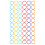 60 Stück bunte PP-Lochringe 35mm Buchbinderringe 2