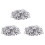 M5 Aluminium Threaded Rivnuts Flat  Rivet Nuts Nutserts 300Pcs 1