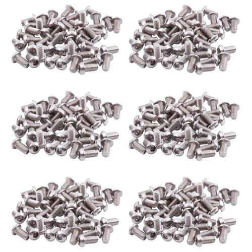 M12mm Stainless Steel Hex Socket Button  Screws 300 Pcs