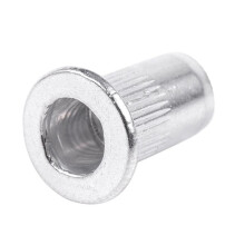 M5 Aluminium Threaded Rivnuts Flat Rivet Nuts Nutserts 300Pcs