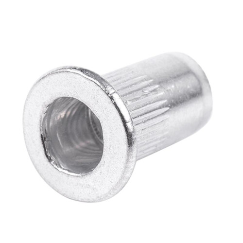 M5 Aluminium Threaded Rivnuts Flat  Rivet Nuts Nutserts 300Pcs