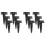 12 PCS 4 Inch T-Strap Hinges Rustic Gate Strap Hinge Rustproof Gate Door Black Hinges for Windows, Fence and Barn Gates 2