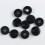 Screw Cap Cup Washer Hinged Cover Black ( Pack of 200 ) 3