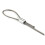 200Pcs Aluminum Crimping Loop Sleeve for 3mm Diameter Wire Rope and Cable 7