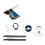 1200M WiFi5 Wireless Network Card 4.2  2.4G+5G Dual Band Desktop Built-in PCI-E WIFI Multi-Function Receiver 1