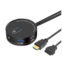 Computer Desktop Internet Cafe Universal USB3.0 Home Desktop External Power Extension Button,Inner USB No Audio