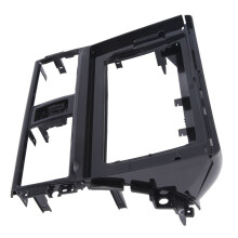 2Din 10.1 Fascia de Radio de Coche para VIOS Yaris 2013-2017 Marco de DVD Adaptador de ConexióN de Audio Kits de Molduras de Tablero Panel