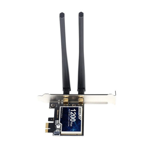 1200M WiFi5 Wireless Network Card 4.2  2.4G+5G Dual Band Desktop Built-in PCI-E WIFI Multi-Function Receiver 2
