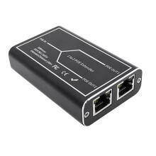 Gigabit POE Extender 2 1000M RéPéTeur de Commutateur RéSeau 30W IEEE802.3Af/At Plug& pour Commutateur PoE CaméRa IP NVR
