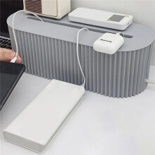 Plug Board Storage Box Cable Wire Organizer Case Socket Wireless WiFi Router Desktop Data Plug Holder Shelf,