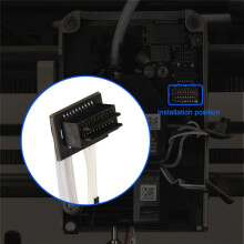 Thermistor-Keramikkartuschenheizung für  P1P P1S 24V 48W Heizrohr für 3D-Druck Thermistor Hotend
