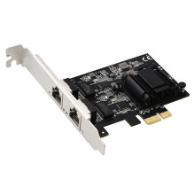 PCIE zu 2-Port 2,5G Gigabit Netzwerkkartenserver Desktop Soft Routing 2500M Hochgeschwindigkeits-RJ45 RTL8125BG