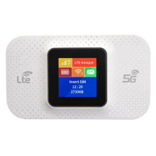 H807Pro 4G Lte WiFi-Router med SIM-Kortplats 150Mbps Trådlös Routerrepeater 3650MAh Mobil Router Utomhus Hotspot
