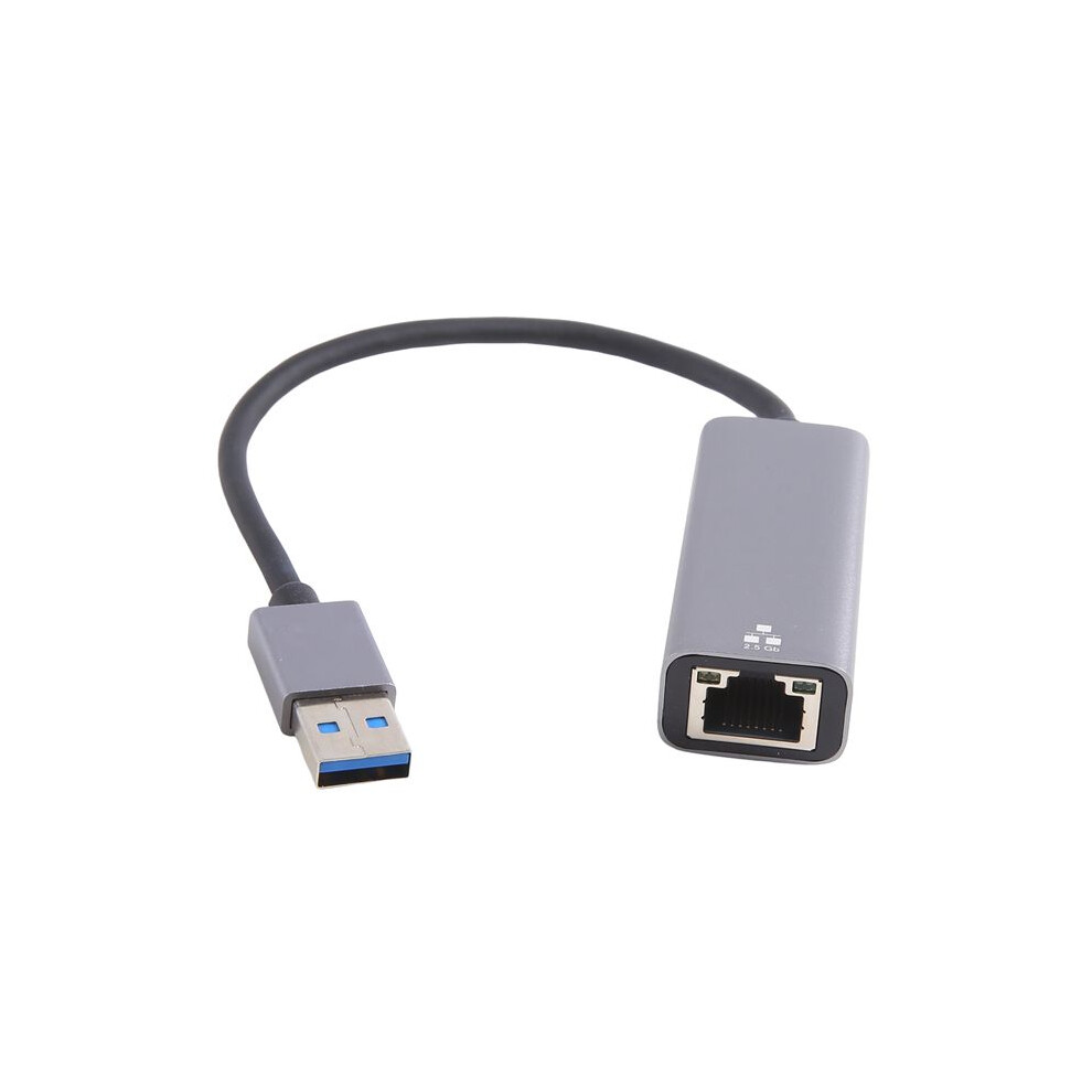 2.5G Usb Ethernet Adapter Usb3.0 2500Mbps Usb Rj45 Network Card For Laptop Pc Notebook Network Card Light 6132206226947