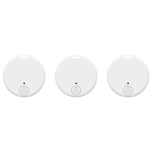 3-Pack GPS Tracker för Fordon Key Finder GPS Tracker  GPS Tracker Pet GPS Tracker Vit