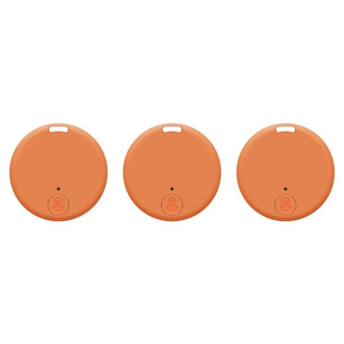 3 Pack GPS Tracker for Vehicles Key Finder GPS Tracker  GPS Tracker Pet GPS Tracker Orange