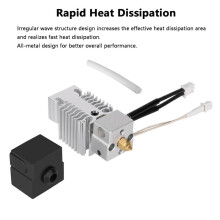 High-Temperature Resistance Hotend Heater Block,High-Speed Assembled Extruder Hot End Kit for 3 V3 SE 3D Printer