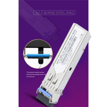 1Par Gigabit Fiber SFP-Modul 1,25G Single Mode 40km LC 1310nm/1550nm Kompatibel med Flera Typer Av Switchar
