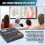 4K HDD Media Player 1080P Horizontal e Vertical Digital Video Player com USB Drive/ Cards Plug EUA 1
