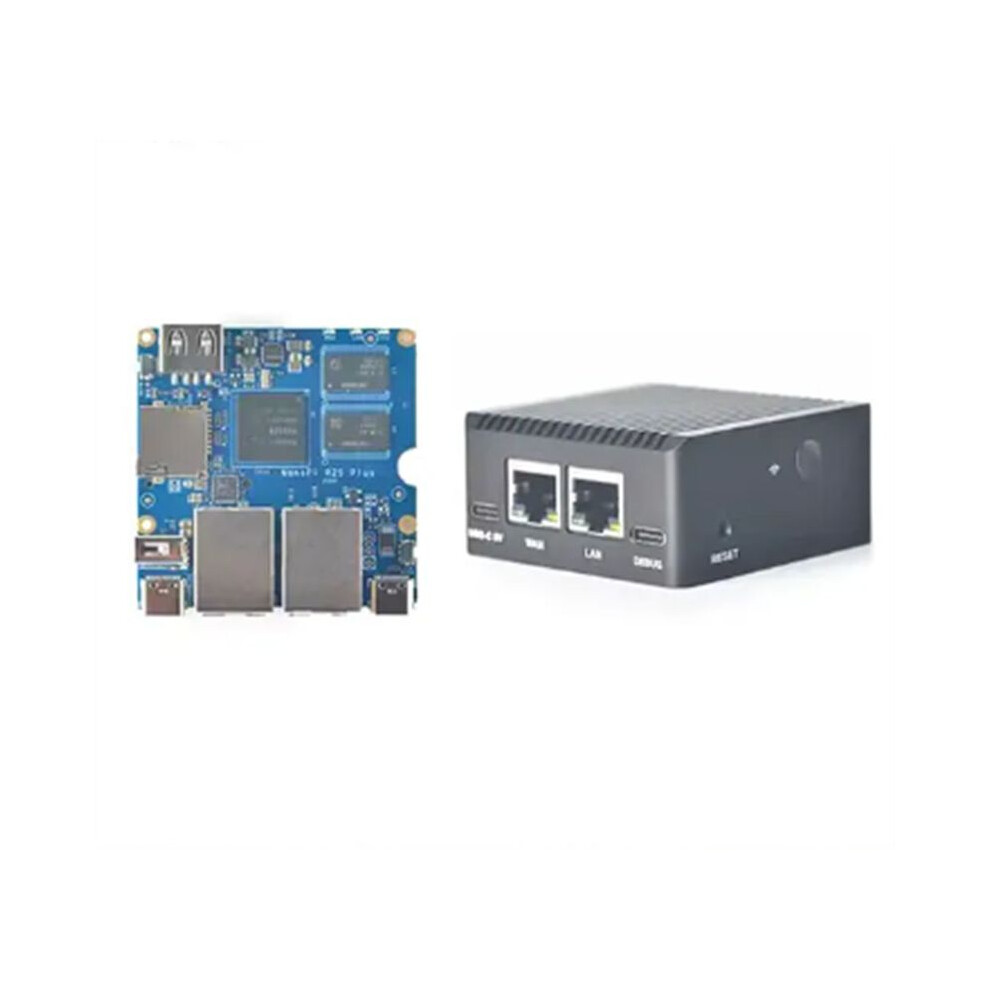 Exogio Nanopi R2s Rockchip Rk3328 Router Dual Gigabit Port 1Gb Ram 32Gb Emmc(B)