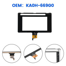 Car 7 Inch Digitizer Navigation Touch Screen Replacement for CX5 2015-2018 KA0H-669G0